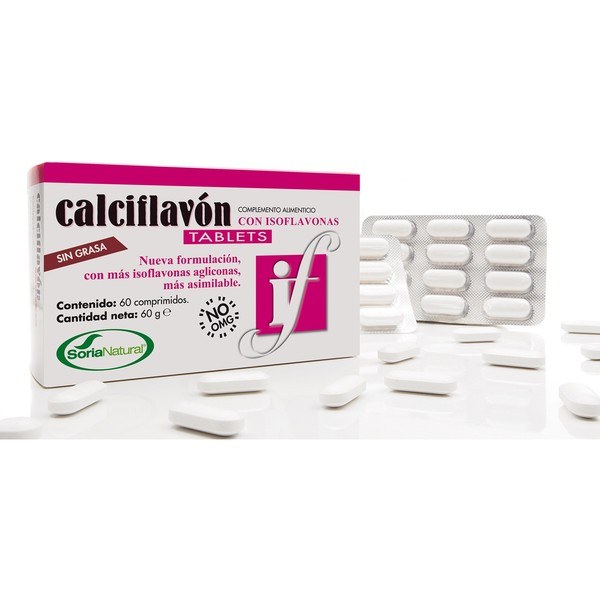 Soria Natural Calciflavon 60 Tabletas