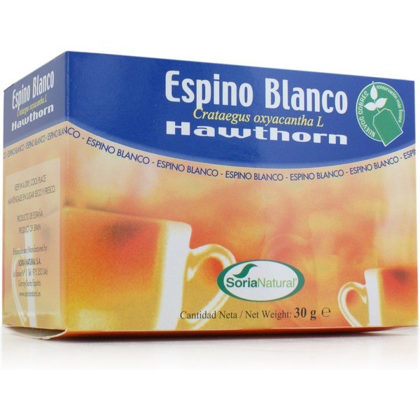 Soria Natural Espino Blanco 20 Filtros