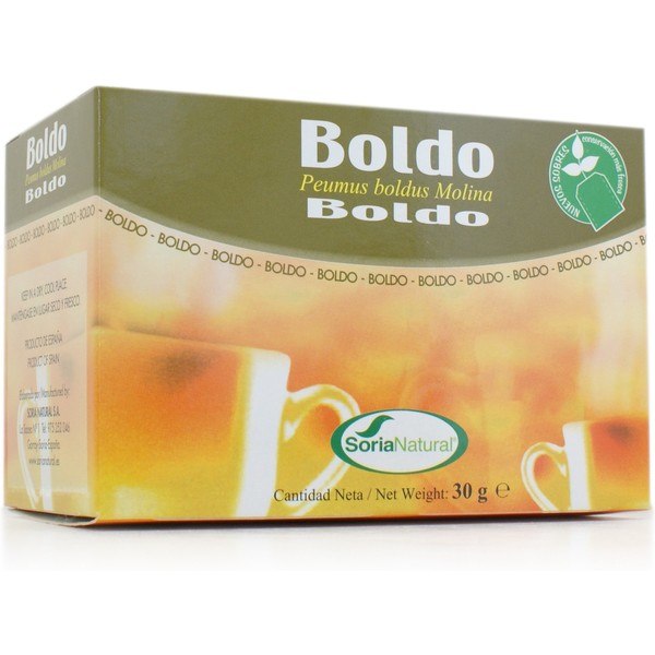Soria Natural Boldo 20 Filtres