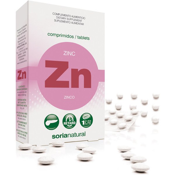 Soria Natural Zinc 200 Mgrs. X 48 Retard