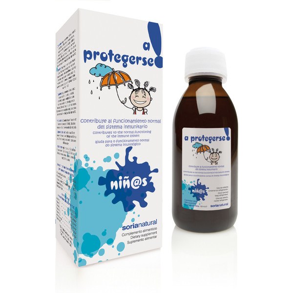 Sirop naturel pour enfants Soria pour vous protéger 150 ml