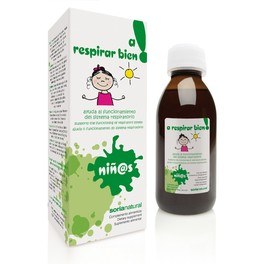 Sciroppo per bambini Soria Natural per respirare bene 150 ml