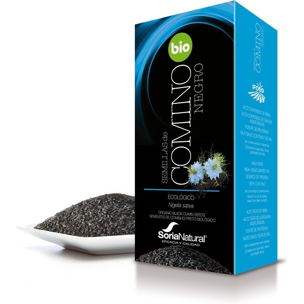 Soria Natuurlijk Zwart Komijnzaad 240 Gr