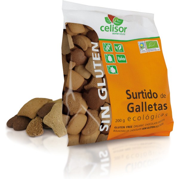 Soria Natural Surtido De Galletas 200 Gr. Sin Gluten