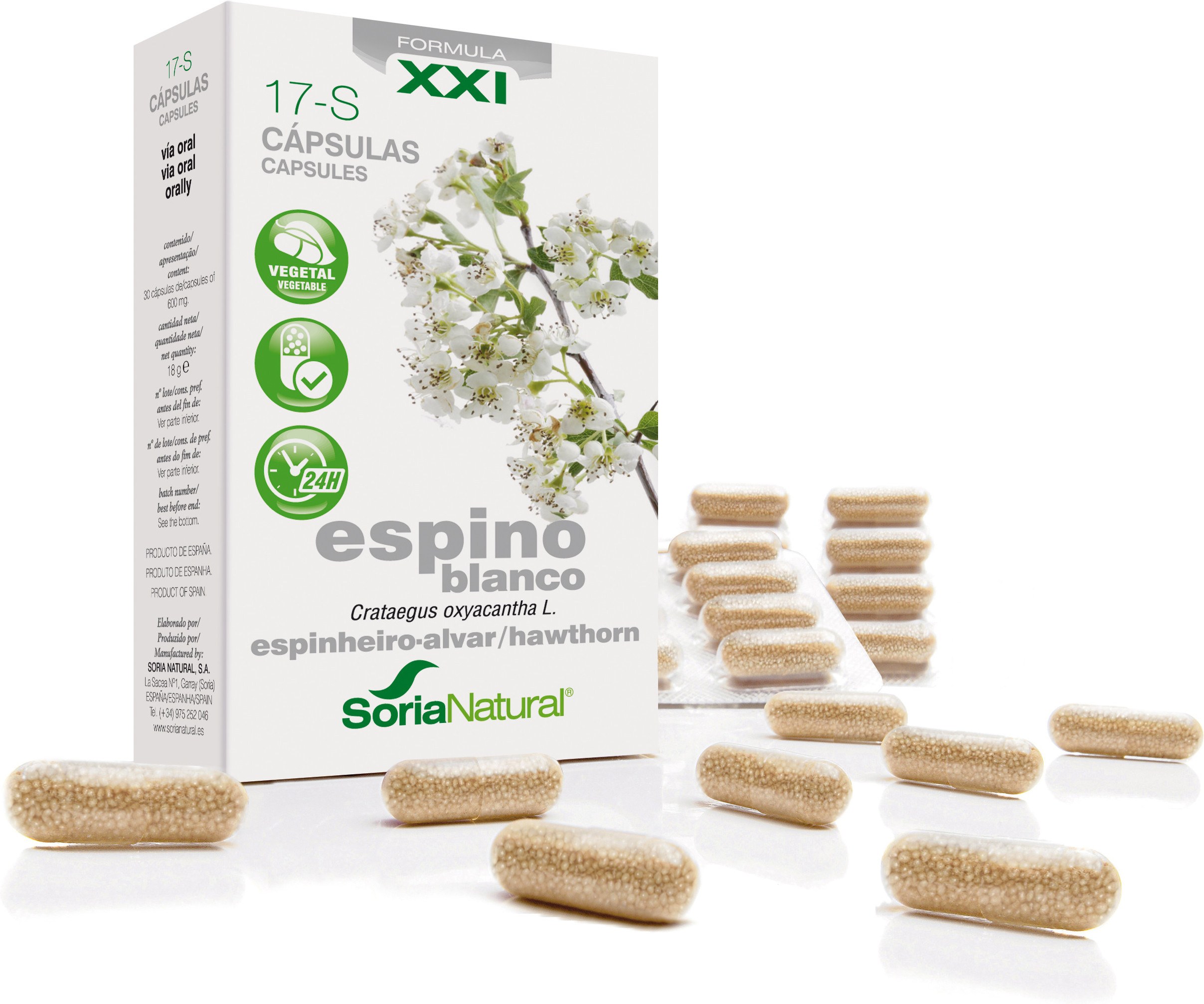 Soria Natural 17-s AubÃ©pine 30 Caps-image