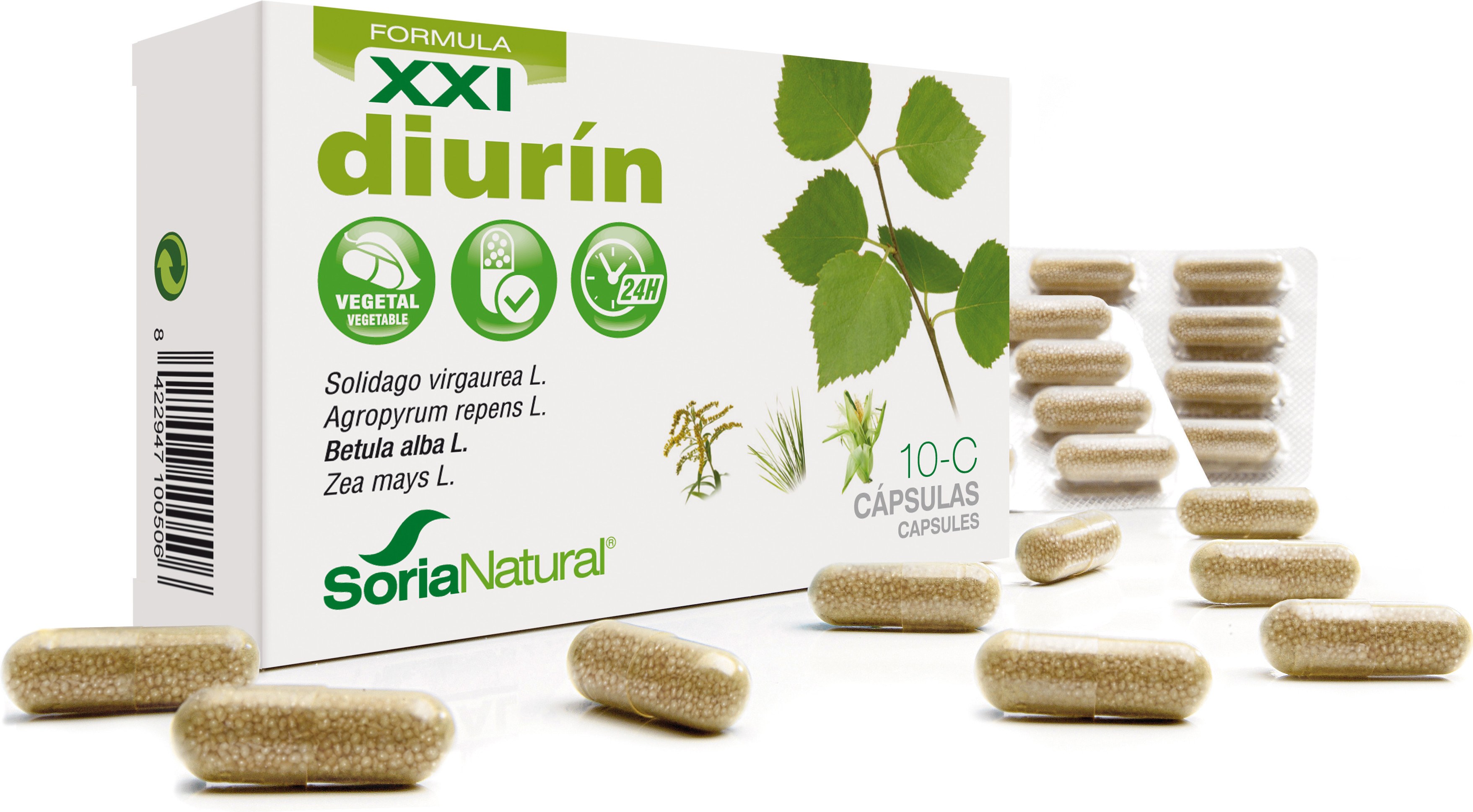 Soria Natural 10-C Diurin 30 Caps LiberaÃ§Ã£O Prolongada-image