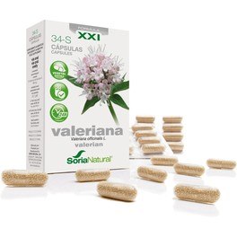 Soria Natural 34-s Valerian 600 Mg 30 Caps Liberação Prolongada