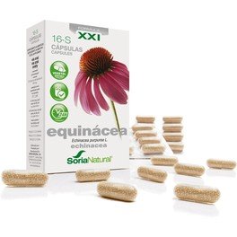 Soria Natural 16 S Echinacea-Kapseln mit verlängerter Freisetzung