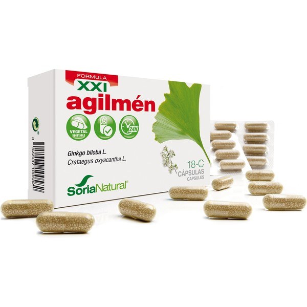 Soria Natural 18-c Agilmen 30 capsules à libération prolongée