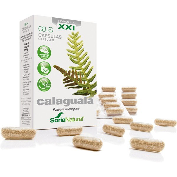 Soria Natural 8-s Calaguala 310 mg 60 Kapseln mit verlängerter Freisetzung