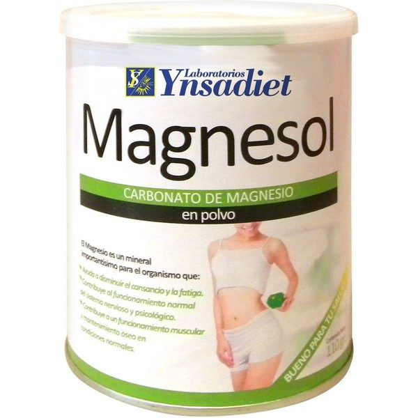 Ynsadiet Magnesol Carbonate de magnésium 110 grammes