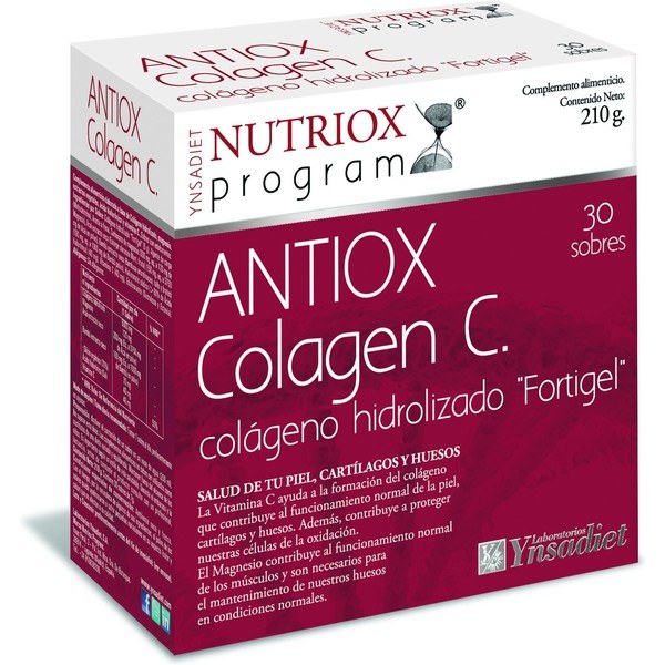 Ynsadiet Antiox Collagène + Ac Hyaluronique Fortigel 30 Enveloppes