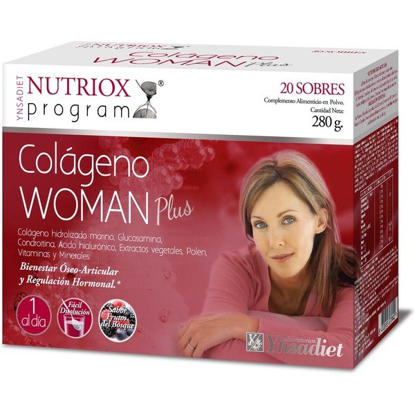 Ynsadiet Woman Plus Collagen 20 Umschläge Nutriox