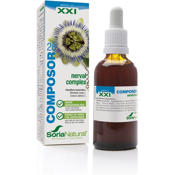 Soria Natural Composor 28 Nerval Complex 50 Ml Xxi