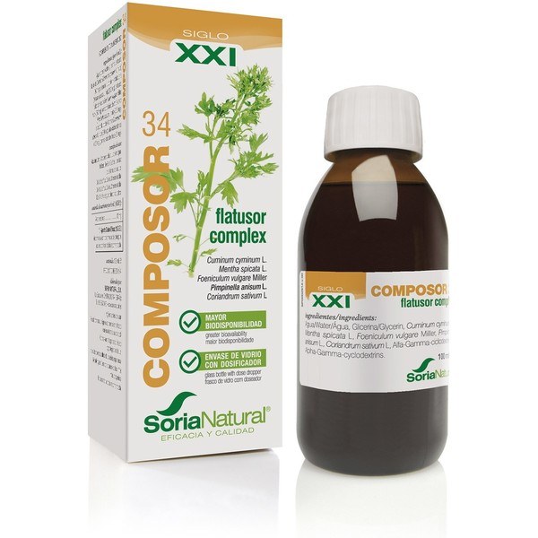 Soria Natural Composor 34 Flatusor-Komplex 100 ml Xxi