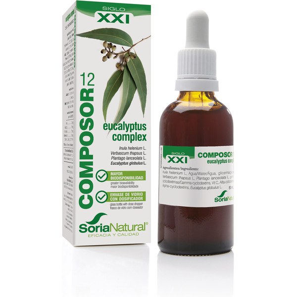 Soria Natural Composor 12 Eucalypthus S Xxi 50 Ml