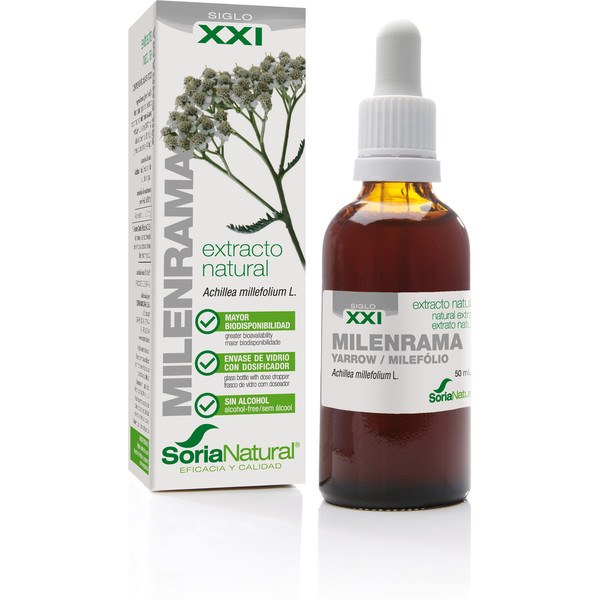 Soria Natural Yarrow Extract Em Ciclodextrinas 50 ml