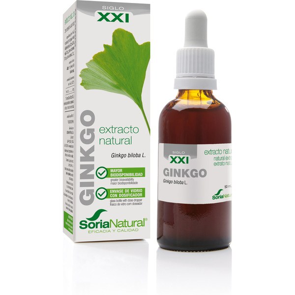 Soria Natürlicher Ginkgo-Biloba-Extrakt S Xxi 50 ml