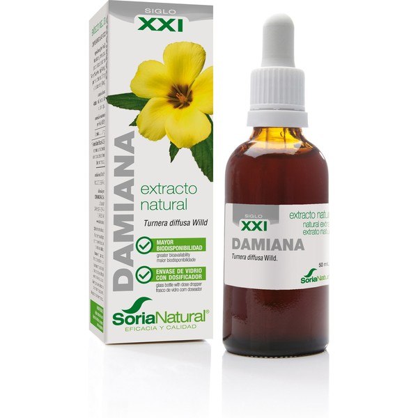 Soria Natural Damiana Extract S Xxi 50 Ml