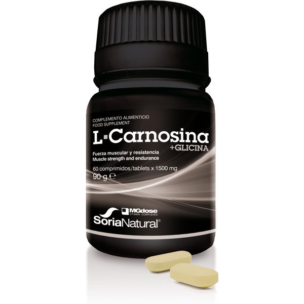 Mgdose L-carnosina + Glicina 60 Comp