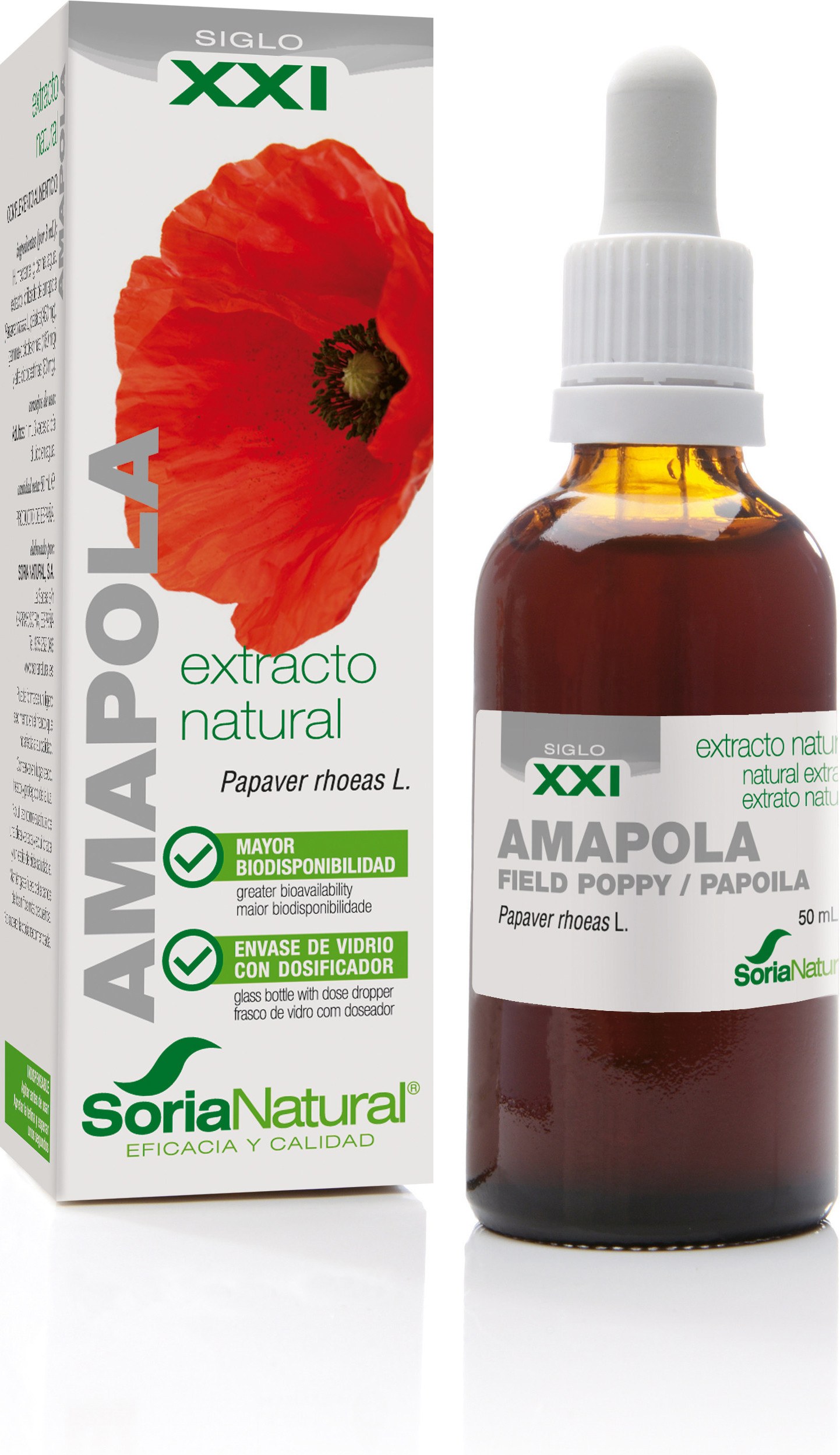 Estratto Di Papavero Naturale Soria S Xxi 50 Ml-image
