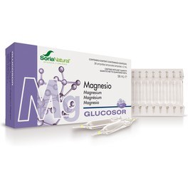 Soria Natuurlijke Glucosor Magnesium 28 Flesjes X 2 Ml