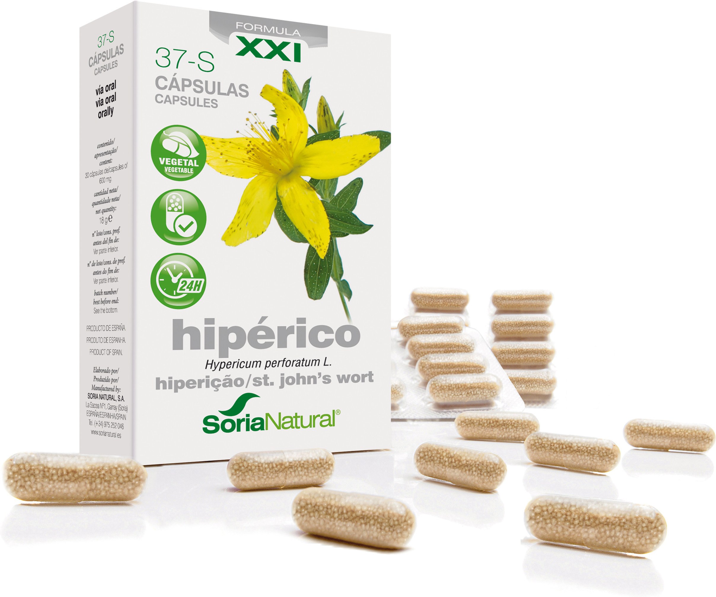 Soria Natural FóRmula Xxi 37-S HipéRico 30Caps-image