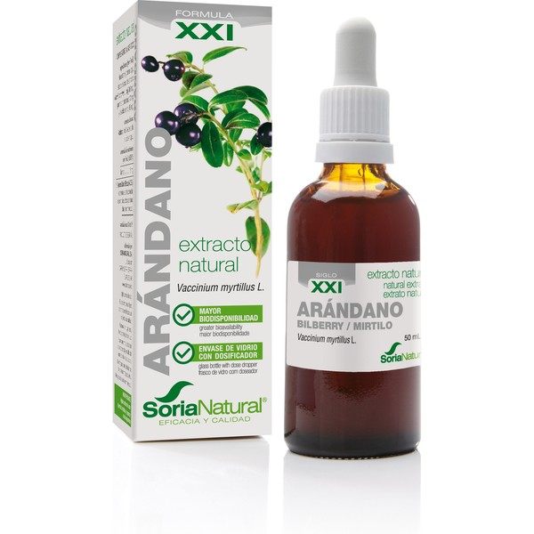 Soria Natuurlijk Cranberry Extract S Xxi 50 Ml