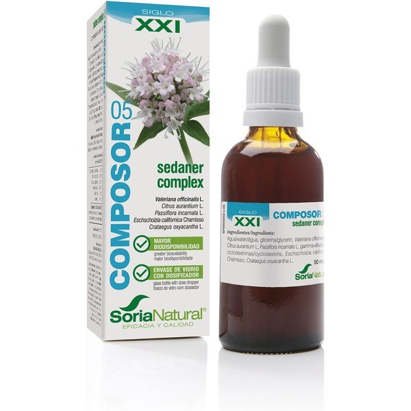 Soria Natural Composor 5 Complesso Sedaner 50 Ml