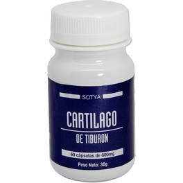 Cartilagem de Tubarão Sotya 60 Cap 600 mg