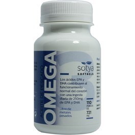 Sotya Oméga 3 Huile de Poisson 721 Mg 110 Perles