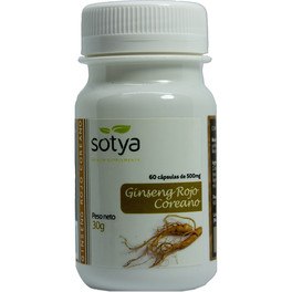 Sotya Coreano Red Ginseng 60 Cápsulas