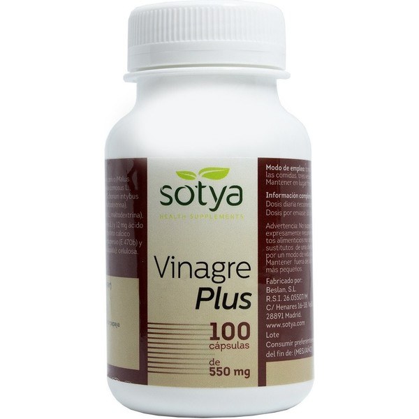Sotya Azijn Plus 550 mg 100 capsules