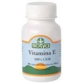 Sotya Vitamina E 100% Cdr 100 Cápsulas