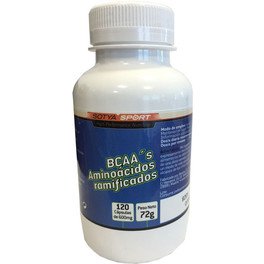 Sotya BCAAs (verzweigte Aminosäuren) 120 Kapseln mit 600 mg