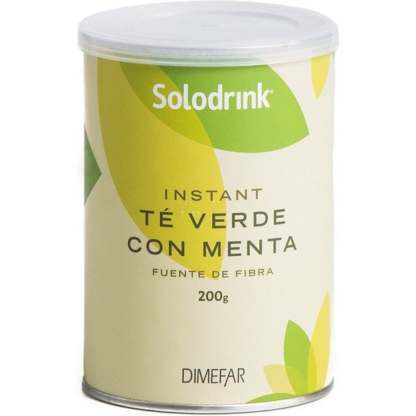 Dimefar Solodrink Te Verde+menta 150 Gr - Sin Azúcar