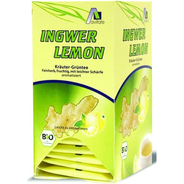 Madal Bal Jengibre Limon Con Te Verde Bio 20 Filtros