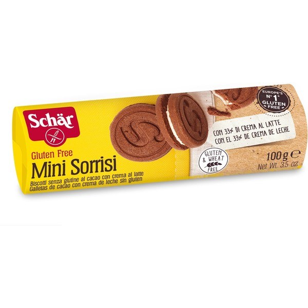 Dr. Schar Mini Sorrisi 100g - Sans Gluten