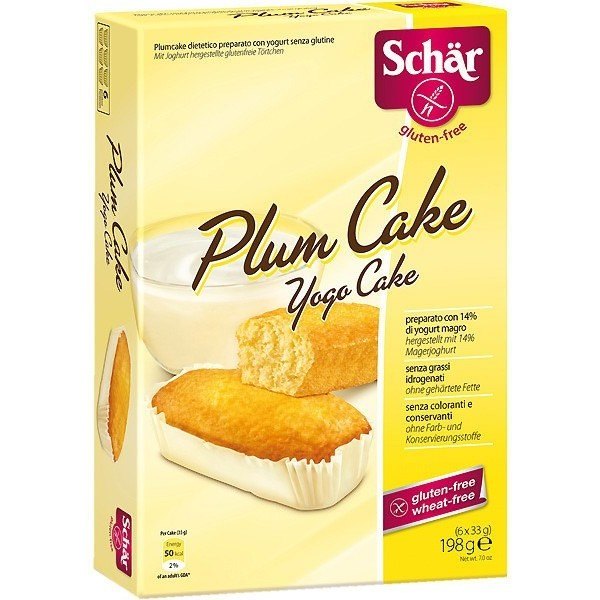 Dr. Schar Plum Cake Yogo Cake 198g  - Sin Gluten