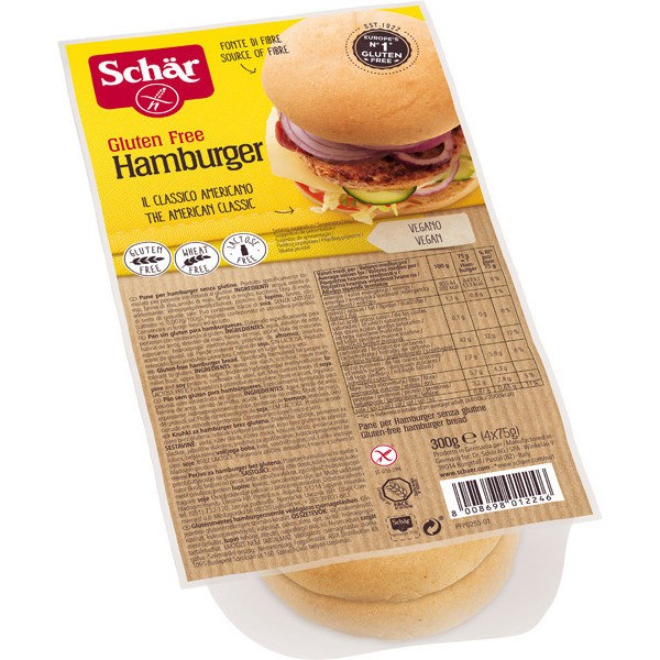 Dr. Schar Hamburger 300g - Sans Gluten