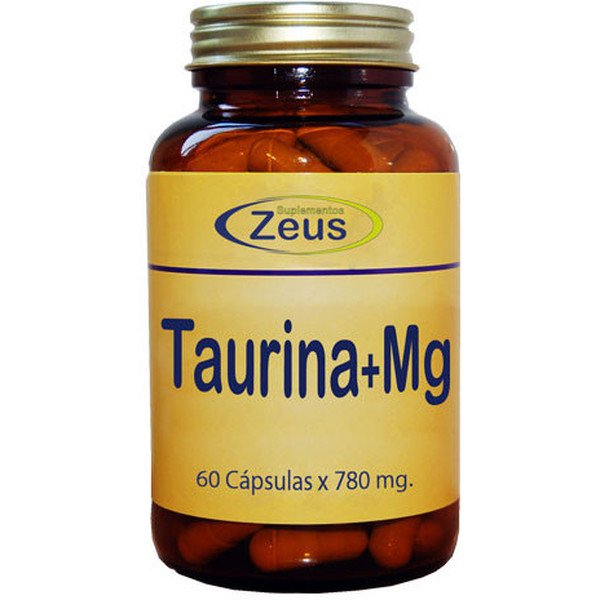 Zeus L-taurine + Magnésium 780 mg 60 Caps
