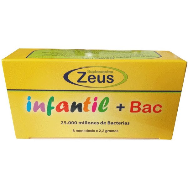 Zeus Infantil+bac (8 Doses Únicas X 2 Mg)
