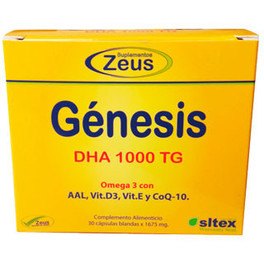 Zeus Genesis Dha Tg 1000- Omega-3 (30 Cápsulas)