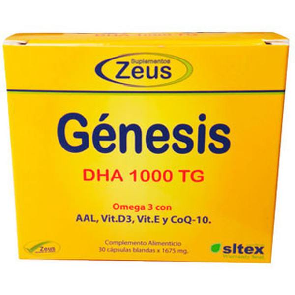 Zeus Genesis Dha Tg 1000- Oméga-3 (30 Caps)