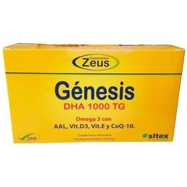 Zeus Genesis Dha Tg 1000- Omega-3 (120 Cápsulas)