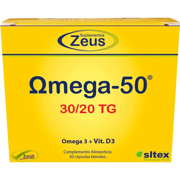 Zeus Oméga-50 30/20 Tg 120 Gélules