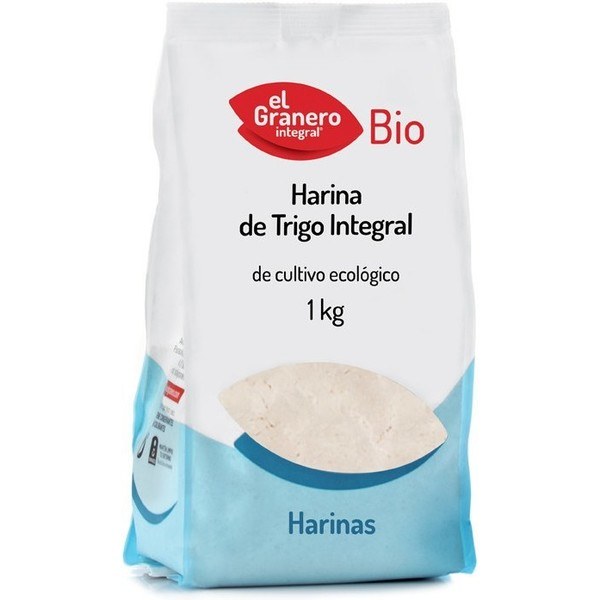 El Granero Farine Intégrale de Blé Complet Bio 1 Kg