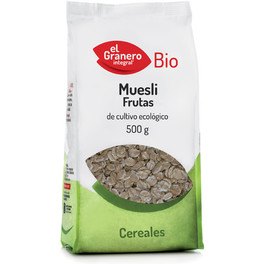 El Granero Muesli Intégral aux Fruits Bio 500 Gr