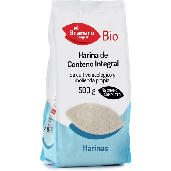 El Granero Integral Farine de Seigle Intégrale Bio 500 Gr