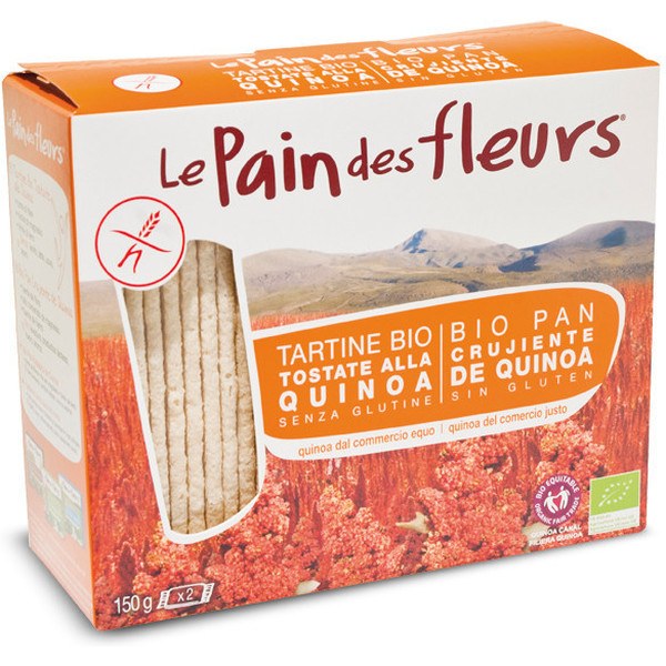 Le Pain Des Fleurs Brood Bloemen Met Quinoa Glutenvrij 150 Gr